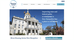 Desktop Screenshot of housingactionnh.org